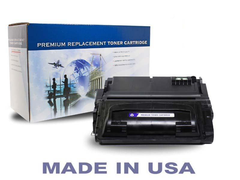 Replacement micr toner cartridge hp 42am black 10000 page yield - Replacement toner cartridge