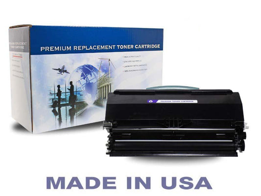 Replacement micr toner cartridge lexmark e460m black 15000 page yield - Replacement toner cartridge