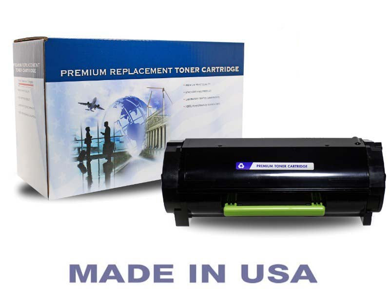 Replacement micr toner cartridge lexmark ms410m black 5000 page yield - Replacement toner cartridge