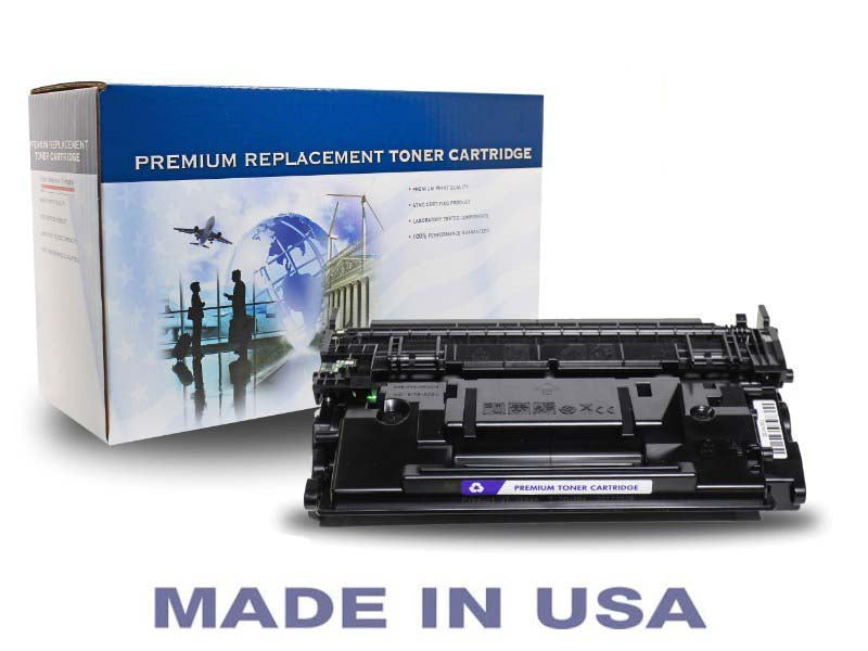 Replacement toner cartridge  used oem chip  hp 58xjumbo black 18000 page yield - Replacement toner cartridge
