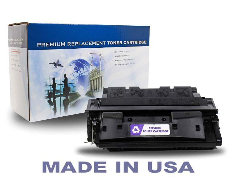 Replacement toner cartridge hp 61x black 10000 page yield - Replacement toner cartridge