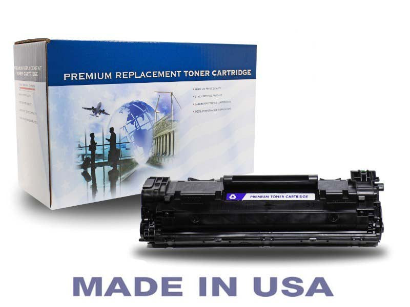 Replacement micr toner cartridge canon 128m black 2100 page yield - Replacement toner cartridge