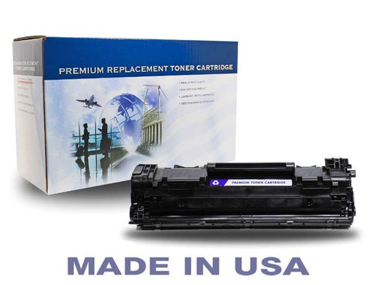 Replacement micr toner cartridge canon 128m black 2100 page yield - Replacement toner cartridge