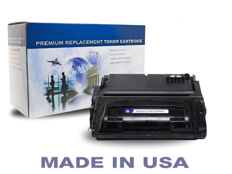 Replacement micr toner cartridge hp 38m black 12000 page yield - Replacement toner cartridge