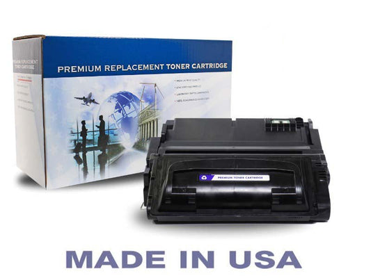 Replacement micr toner cartridge hp 38m black 12000 page yield - Replacement toner cartridge