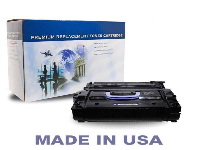 Replacement micr toner cartridge hp 43xm black 25000 page yield - Replacement toner cartridge