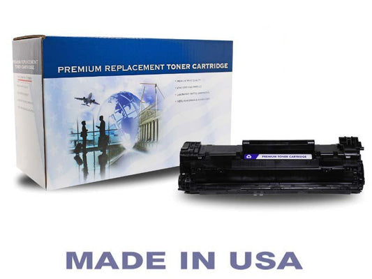 Replacement micr toner cartridge hp 85am black 1600 page yield - Replacement toner cartridge