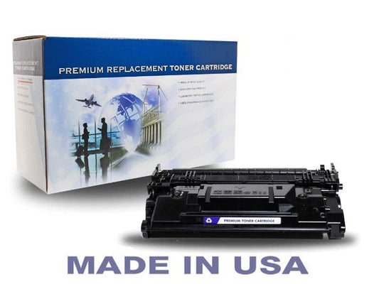 Replacement micr toner cartridge hp 87am black 9000 page yield - Replacement toner cartridge