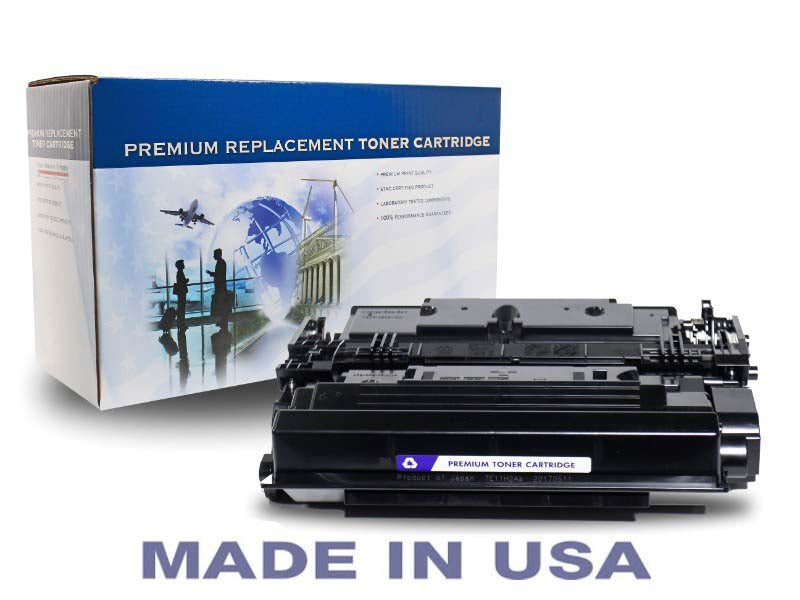 Replacement micr toner cartridge hp 87xm black 18000 page yield - Replacement toner cartridge
