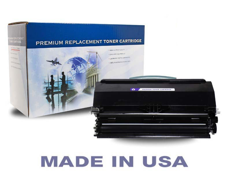 Replacement micr toner cartridge lexmark e460m black 15000 page yield - Replacement toner cartridge