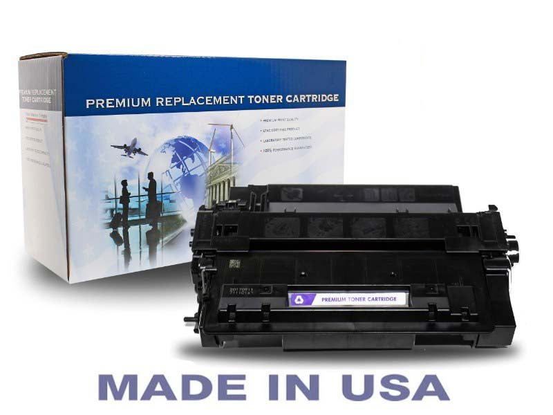 Replacement toner cartridge hp 55a black 6000 page yield - Replacement toner cartridge