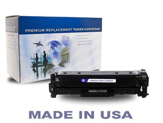 Replacement toner cartridge hp cf380x black 4400 page yield - Replacement toner cartridge