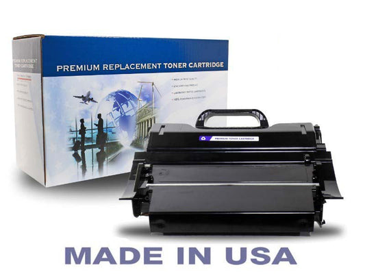 Replacement toner cartridge lexmark x651 black 25000 page yield - Replacement toner cartridge